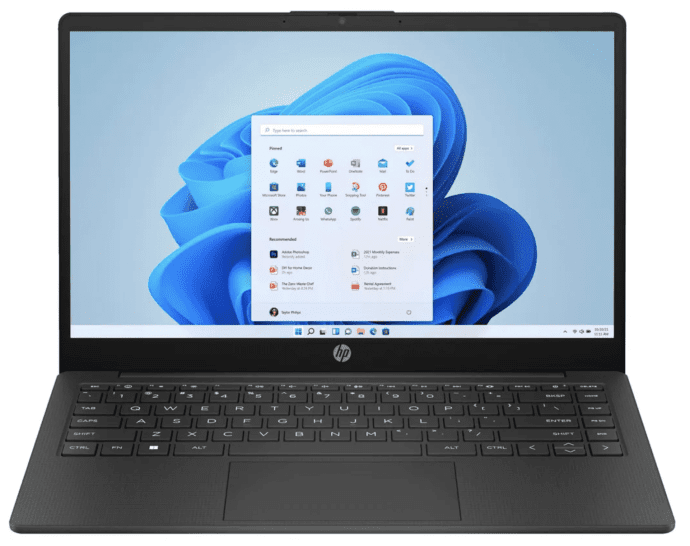 Ноутбук HP 14z-em000 Black (9P5U6U8)