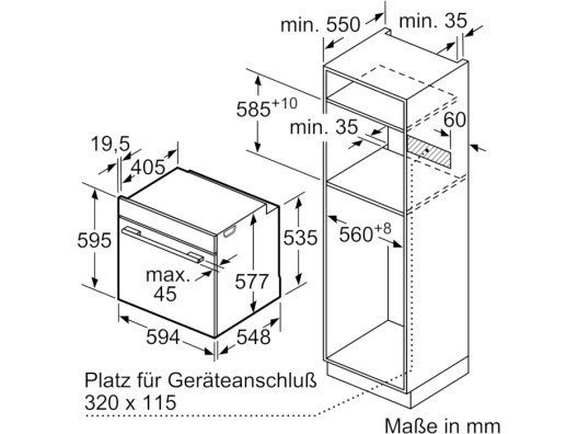 Духовка електрична Bosch HBG7764B1  Фото №7