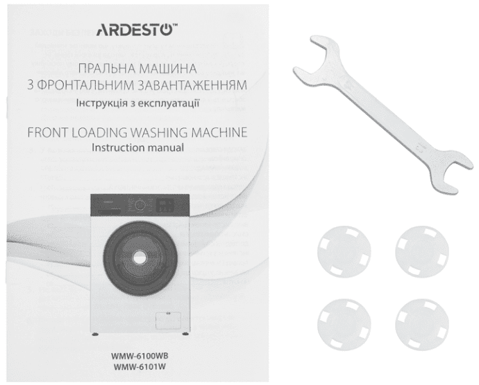 Пральна машина автоматична Ardesto WMW-6100WB  Фото №15