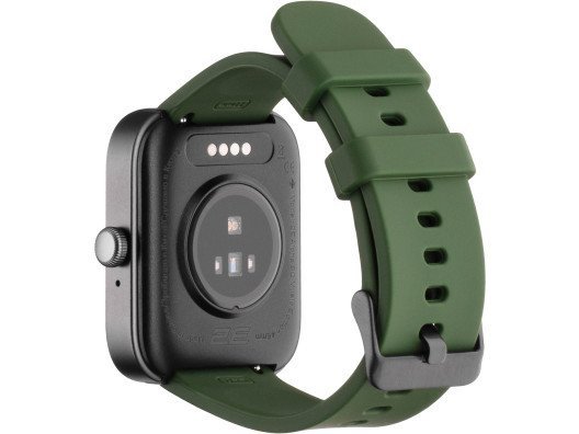 Смарт-часы 2E Alpha SQ Music Edition 46mm Black-Green (2E-CWW40BKGN)  Фото №2