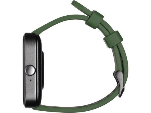 Смарт-часы 2E Alpha SQ Music Edition 46mm Black-Green (2E-CWW40BKGN)  Фото №3