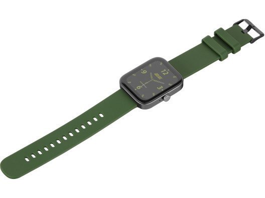 Смарт-часы 2E Alpha SQ Music Edition 46mm Black-Green (2E-CWW40BKGN)  Фото №4