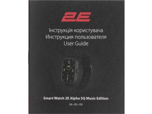 Смарт-часы 2E Alpha SQ Music Edition 46mm Black-Green (2E-CWW40BKGN)  Фото №7