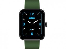 Смарт-часы 2E Alpha SQ Music Edition 46mm Black-Green (2E-CWW40BKGN)