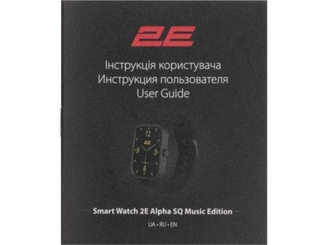 Смарт-часы 2E Alpha SQ Music Edition 46mm Black-Green (2E-CWW40BKGN)  Фото №7
