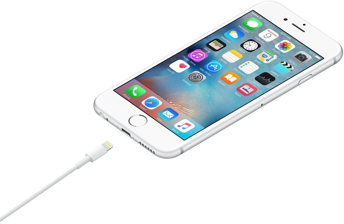 Кабель Lightning Apple Lightning to USB 1m White (MUQW3)  Фото №1