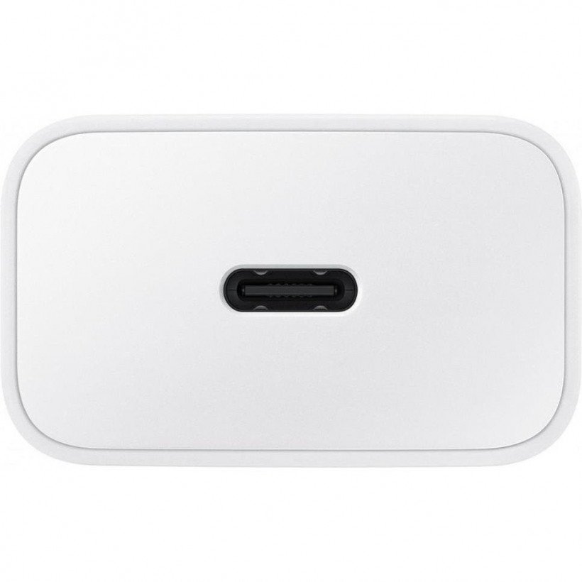 Мережевий зарядний пристрій Samsung 15W PD Power Adapter (with Type-C cable) White (EP-T1510XWE)  Фото №3