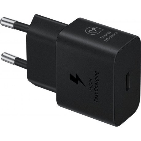 Мережевий зарядний пристрій Samsung 25W PD Power Adapter Black (EP-T2510NBE)