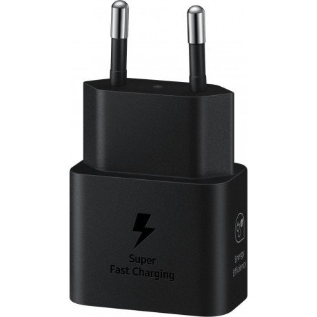 Мережевий зарядний пристрій Samsung 25W PD Power Adapter Black (EP-T2510NBE)  Фото №1