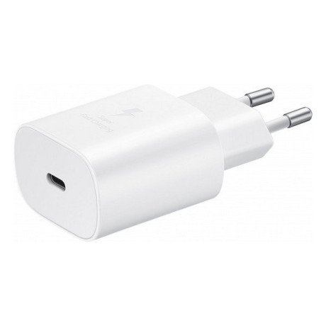 Сетевое зарядное устройство для Samsung 25W PD Power Adapter w/o cable White (EP-TA800NWE)  Фото №0