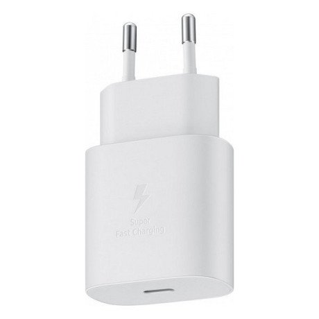 Сетевое зарядное устройство для Samsung 25W PD Power Adapter w/o cable White (EP-TA800NWE)  Фото №4