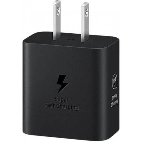 Мережевий зарядний пристрій Samsung 25W PD Power Adapter (with Type-C cable) Black (EP-T2510XBE)  Фото №2