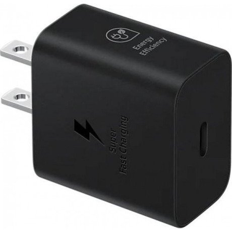 Мережевий зарядний пристрій Samsung 25W PD Power Adapter (with Type-C cable) Black (EP-T2510XBE)  Фото №3