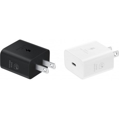 Мережевий зарядний пристрій Samsung 25W PD Power Adapter (with Type-C cable) Black (EP-T2510XBE)  Фото №6