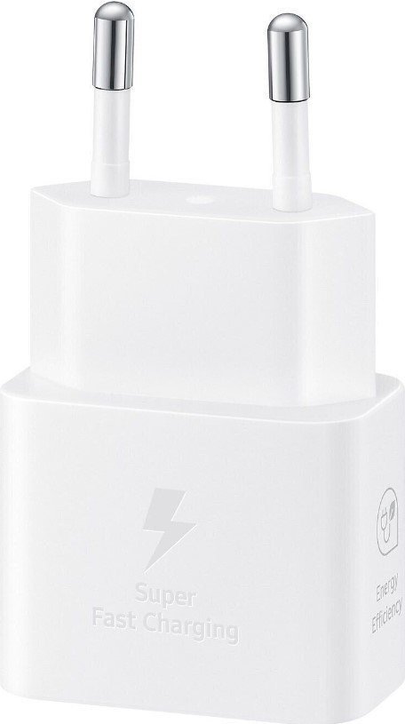 Мережевий зарядний пристрій Samsung 25W PD Power Adapter (with Type-C cable) White (EP-T2510XWE)