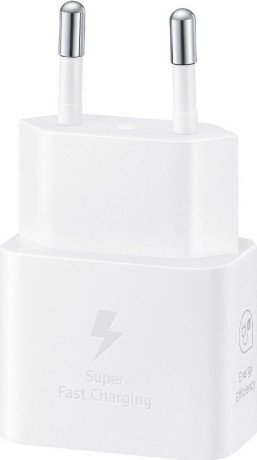 Мережевий зарядний пристрій Samsung 25W PD Power Adapter (with Type-C cable) White (EP-T2510XWE)