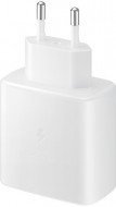 Мережевий зарядний пристрій Samsung 45W Travel Adapter (with Type-C cable) White (EP-TA845XWE) Мережевий зарядний пристрій Samsung 45W Travel Adapter (with Type-C cable) White (EP-TA845XWE)
