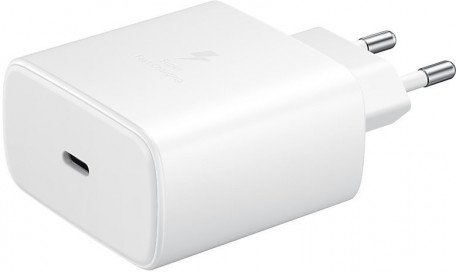 Мережевий зарядний пристрій Samsung 45W Travel Adapter (with Type-C cable) White (EP-TA845XWE)  Фото №4