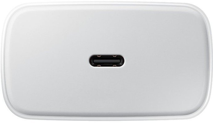 Мережевий зарядний пристрій Samsung 45W Travel Adapter (with Type-C cable) White (EP-TA845XWE)  Фото №2