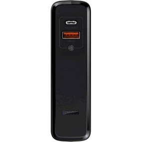 Зовнішній акумулятор (павербанк) Baseus Power Station 2-in-1 Quick Charger Black (PPNLD-C01)