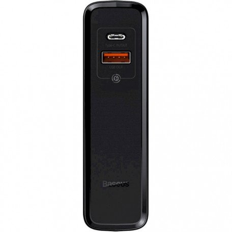 Зовнішній акумулятор (павербанк) Baseus Power Station 2-in-1 Quick Charger Black (PPNLD-C01)