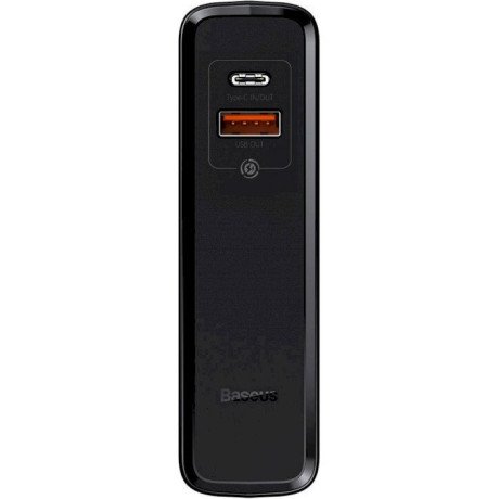 Зовнішній акумулятор (павербанк) Baseus Power Station 2-in-1 Quick Charger Black (PPNLD-C01)