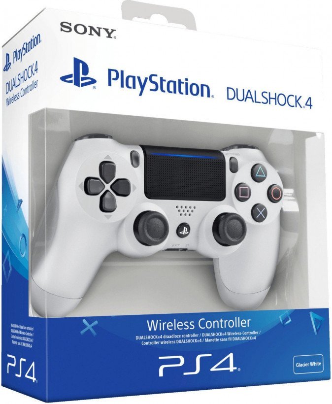 Геймпад Sony DualShock 4 V2 Glacier White (9894759)  Фото №1