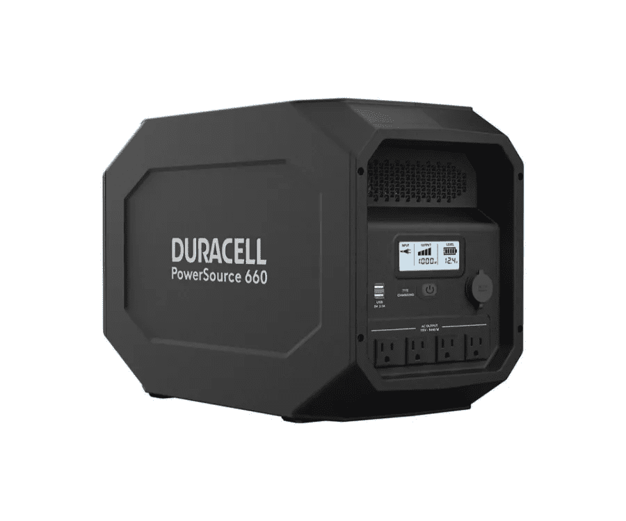 Зарядна станція Duracell PowerSource 660 Portable Power Station - 1440 Watts  Фото №0