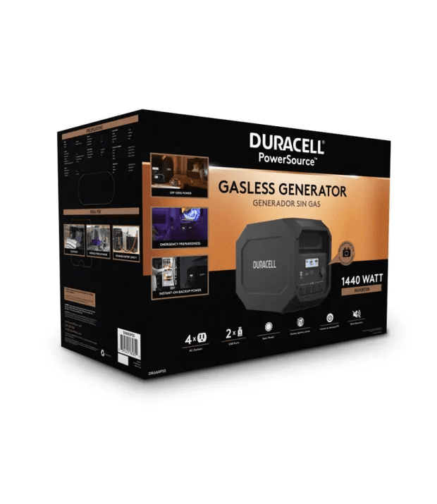 Зарядна станція Duracell PowerSource 660 Portable Power Station - 1440 Watts  Фото №1
