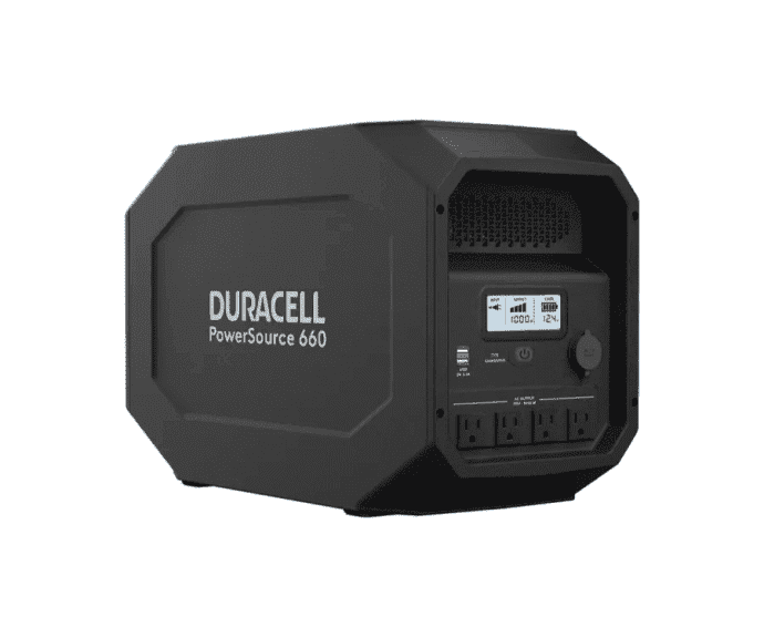 Зарядная станция Duracell PowerSource 660 Portable Power Station – 1440 Watts  Фото №0
