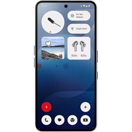 Смартфон Nothing Phone (3a) 12/256GB White (Global EU)  Фото №1