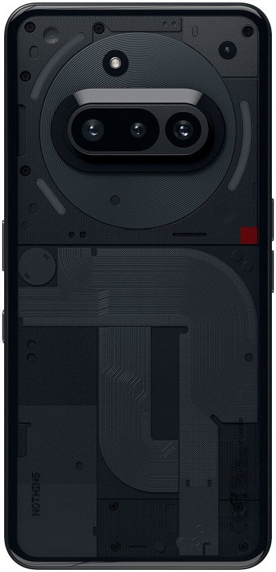 Смартфон Nothing Phone (3a) 12/256GB Black (Global EU)  Фото №1