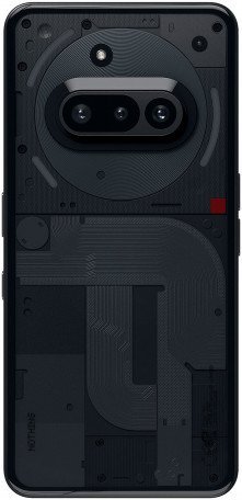 Смартфон Nothing Phone (3a) 12/256GB Black (Global EU)  Фото №1