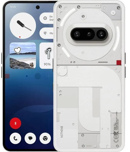 Смартфон Nothing Phone (3a) 8/128GB White (Global EU)