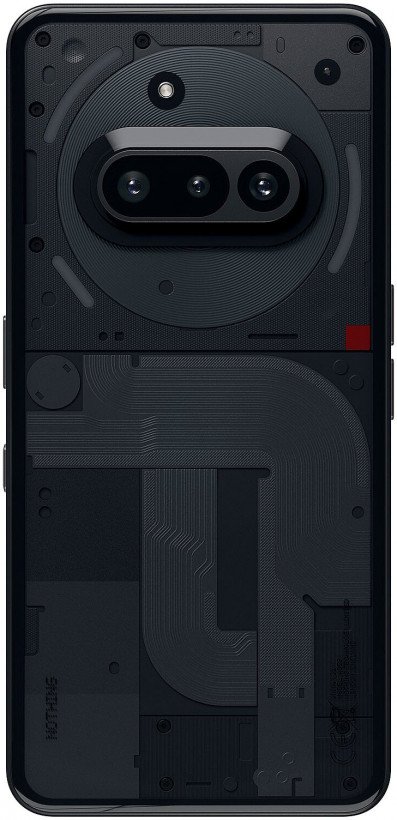 Смартфон Nothing Phone (3a) 8/128GB Black (Global EU)  Фото №2