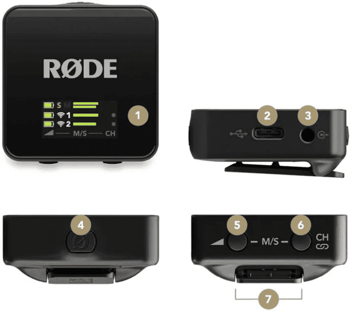 Накамерна радіосистема Rode Wireless GO Gen 3  Фото №3
