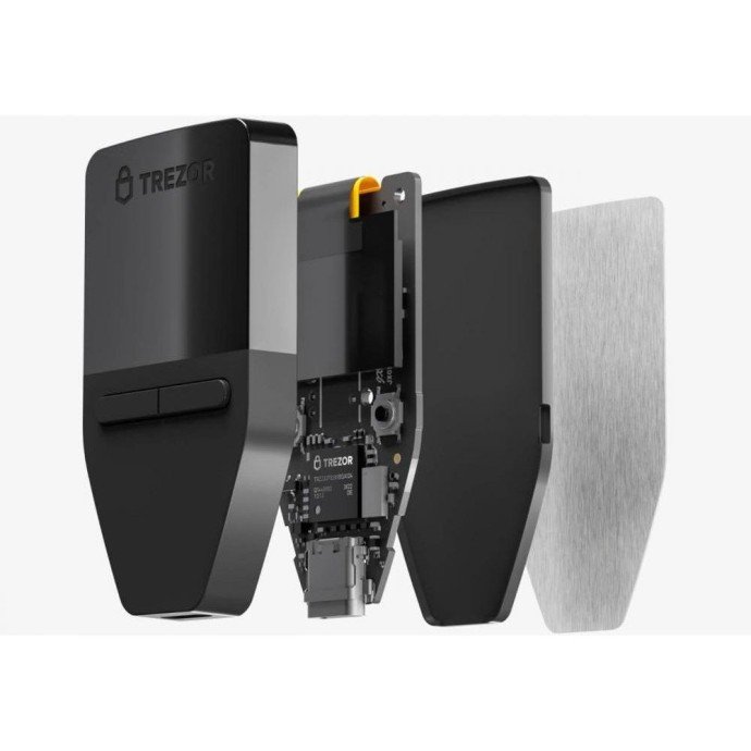 Апаратний криптогаманець Trezor Safe 3 Cosmic Black  Фото №7