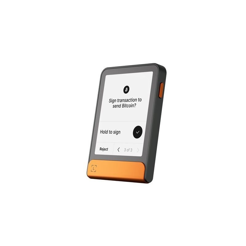 Апаратний криптогаманець Ledger Flex BTC Orange  Фото №4