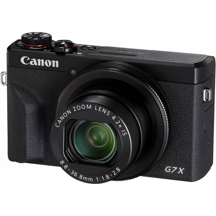 Компактный фотоаппарат Canon PowerShot G7 X Mark III Black Battery Kit (3637C014)  Фото №2