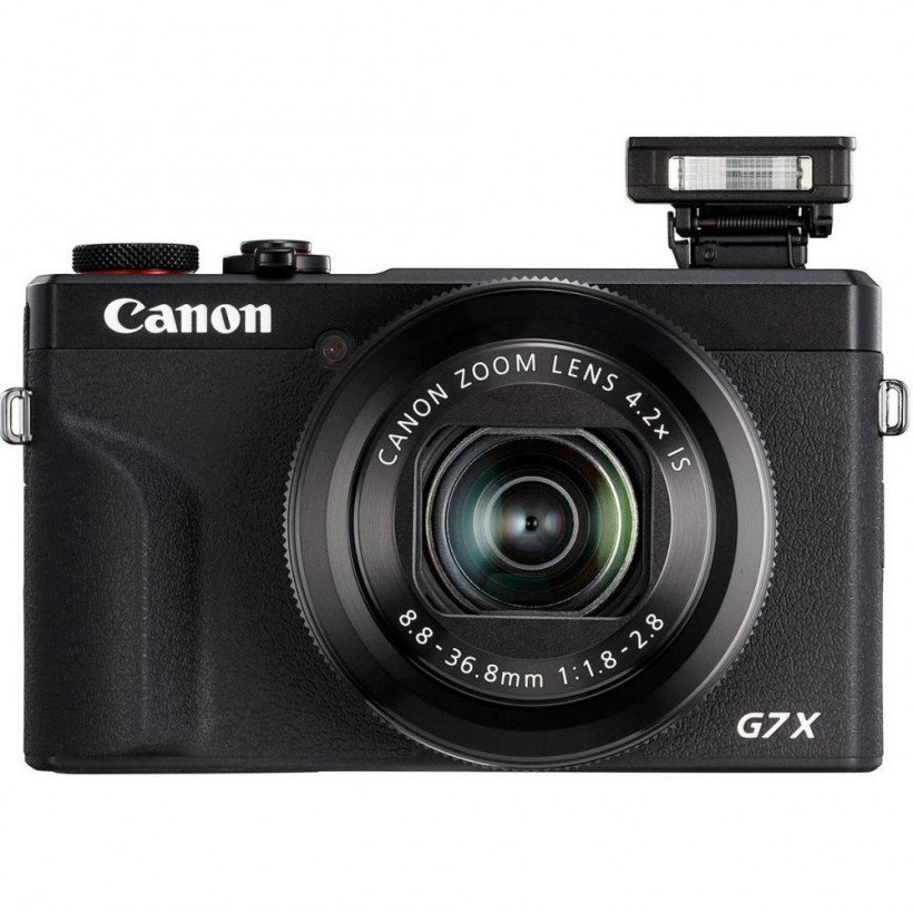 Компактный фотоаппарат Canon PowerShot G7 X Mark III Silver Battery Kit (3638C014)  Фото №1