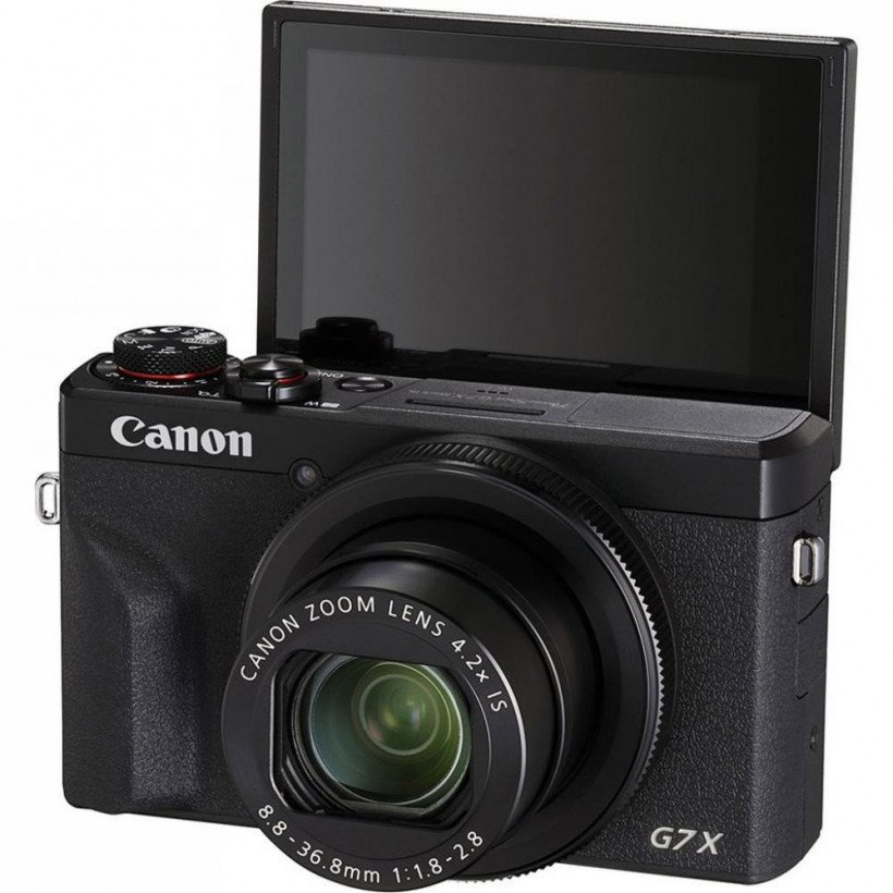 Компактный фотоаппарат Canon PowerShot G7 X Mark III Silver Battery Kit (3638C014)  Фото №6