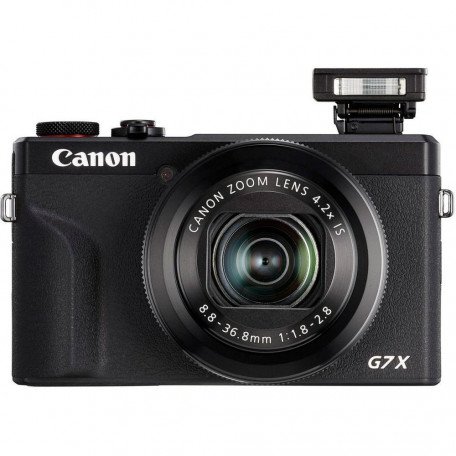 Компактный фотоаппарат Canon PowerShot G7 X Mark III Silver Battery Kit (3638C014)  Фото №1