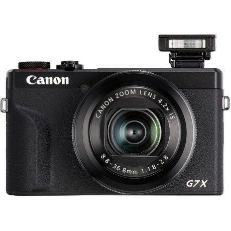 Компактный фотоаппарат Canon PowerShot G7 X Mark III Silver Battery Kit (3638C014)  Фото №1