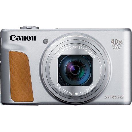 Компактний фотоапарат Canon PowerShot SX740 HS Silver (2956C012)