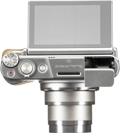Компактний фотоапарат Canon PowerShot SX740 HS Silver Travel Kit (2956C034AA)  Фото №1