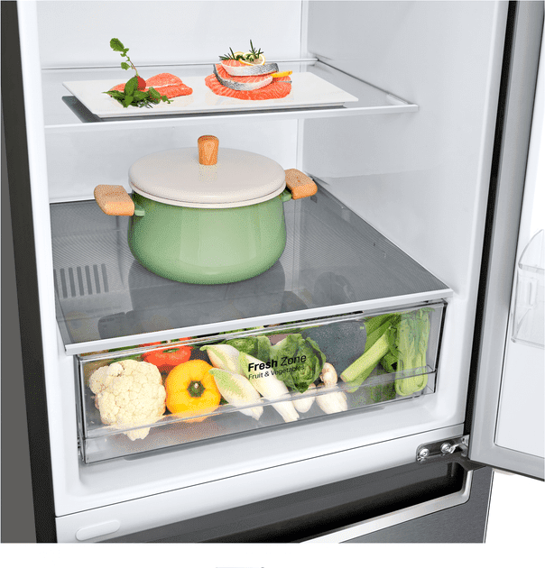 Холодильник с морозильной камерой LG GC-B459SLCL  Фото №9