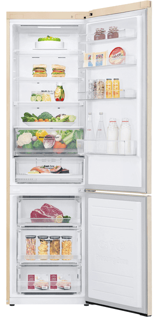 Холодильник з морозильною камерою LG GC-B509MEWM  Фото №0