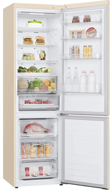 Холодильник з морозильною камерою LG GC-B509MEWM  Фото №12