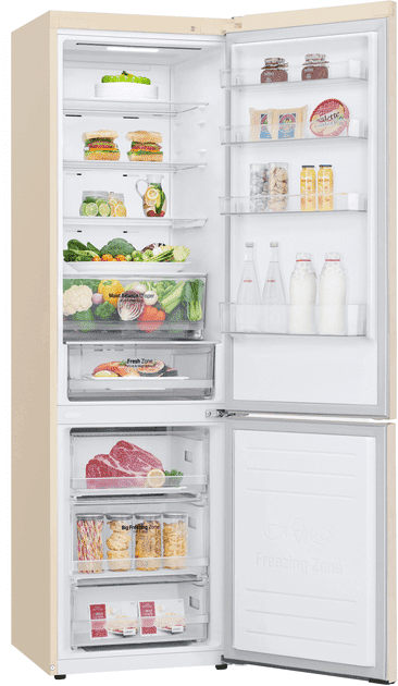 Холодильник з морозильною камерою LG GC-B509MEWM  Фото №13