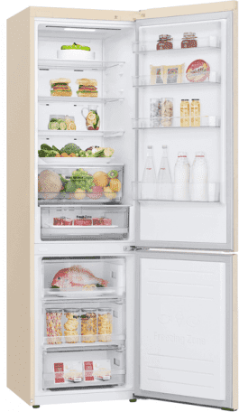 Холодильник з морозильною камерою LG GC-B509MEWM  Фото №12
